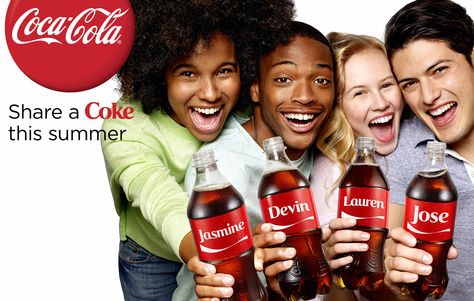 Coca-Cola — Share a Coke this summer